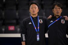 U-23日本代表の大岩監督が選手たちへのSNSの影響に言及した。写真：金子拓弥（サッカーダイジェスト写真部）