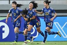 全勝で決勝進出を果たしたU-17日本女子代表。（C）AFC