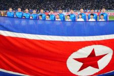 平壌で予定されていたホームゲームを第３地域に変更した北朝鮮。（C）Getty Images