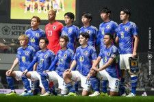アジア杯に臨むU−23日本代表（写真は先月25日のもの） [写真]=金田慎平