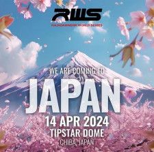 4月14日（日）にTIPSTAR DOME CHIBAで開催される『RWS JAPAN』