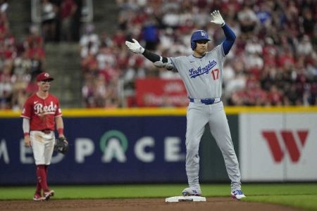 大谷翔平　四球で出塁した7回に今季100得点目　両リーグ断トツ　8月までに100得点到達は31年ぶり