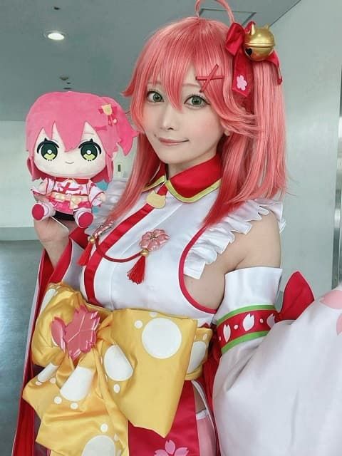 バーチャルYouTuber Vtuber さくらみこ 2023新衣装 コスプレ衣装