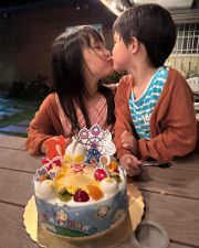 福原愛の元夫・江宏傑が長男の誕生日を祝福　姉弟ショットに「よかった！」の声