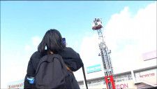 「駐車場まで見えた めっちゃ高い」高さ20メートルのはしご車から見えた景色は　仙台