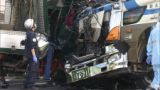 「意識不明の重体だった男性が死亡」大型トラック2台が正面衝突　宮城・栗原市
