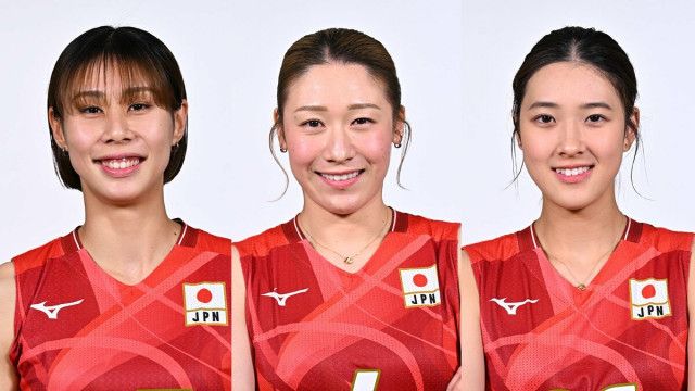 バレー女子日本代表、準決勝の登録メンバー変更　塩出仁美がIN、中川つかさがOUT【ネーションズリーグ】