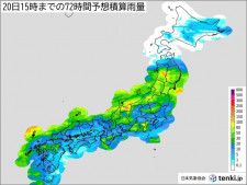 18日〜20日　東北・北陸で警報級大雨のおそれ　記録的な大雨となった秋田県も警戒