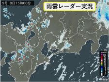東海地方　台風13号　今夜　静岡県に上陸か　接近・通過に伴い大雨に警戒