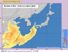 17日「黄砂」飛来か　11月に飛来すれば2019年以来　西日本〜南西諸島は対策を
