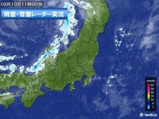 午後　北陸や北日本で雪や雨エリア拡大　被災地は少しの雨でも土砂災害に注意