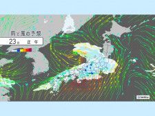 土曜日と日曜日は西日本から東日本は雨　九州では大雨に警戒