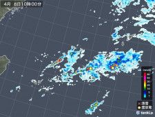 沖縄は激しい雨に注意　明日にかけて活発な雨雲や雷雲がかかる