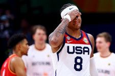 昨季NBA新人王のバンケロを擁するも、アメリカはドイツに敗れた。(C) Getty Images