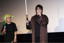 「スター・ウォーズ：アソーカ」配信記念イベントに登場した森川智之(写真右)と多田野曜平