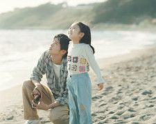 目黒蓮主演ドラマ「海のはじまり」のキービジュアル