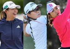 「全米女子オープンゴルフ選手権」に出場する渋野日向子選手、畑岡奈紗選手、古江彩佳選手