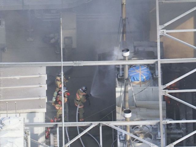 アパホテルで火事 宿泊客ら全員避難しケガなし「屋上から煙が見える」と複数の通報 機械室から炎が上がる