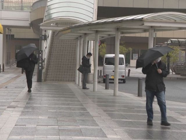 愛知県の一部に“暴風警報”…発達した低気圧の影響で東海3県も朝から強風 豊橋で最大瞬間風速16.9m