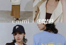 「emmi × PARKS PROJECT」2度目となるコラボコレクション3型を発売