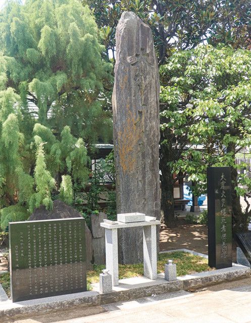 関東大震災100年 記憶をつなぎ、災害に備える 金蔵院には供養塔〈横浜市神奈川区〉