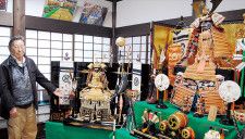 五月人形がずらり 田名民家資料館で展示〈相模原市中央区〉