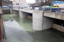 五反田川 放水路の運用、始まる 二ヶ領本川の治水安全向上へ〈川崎市多摩区・川崎市麻生区〉