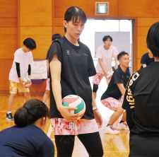 石井優希ストレッチ パリ五輪出場・岩崎選手 バレーの心構え指南 藤嶺藤沢高でキャンプ〈藤沢市〉(タウンニュース) - goo ニュース