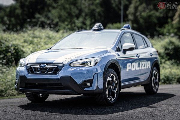 クロストレックじゃない!? 「スバルXV」新型パトカーとして配備 イタリア警察