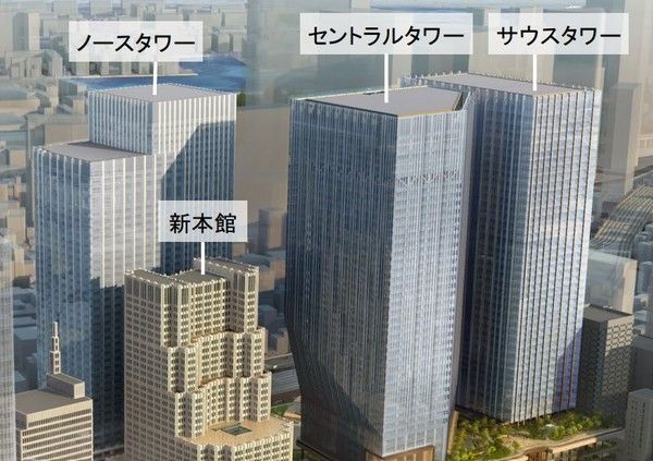 日比谷エリアが大変貌「内幸町一丁目再開発」帝国ホテルも新築へ「43階越えビルが3本」高層地帯に