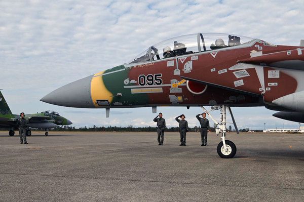 任務は「敵役」飛行教導群 新たなF-15「イーグル」公開 作業途中の様子も 航空自衛隊