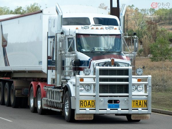 超イカつい！ 大型トラック用「カンガルー・バー」なぜ海外では“必需品”なのか 車両保険が安くなることも!?(乗りものニュース) - goo ニュース