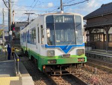福井鉄道の車両（乗りものニュース編集部撮影）。