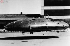 ちなみにこれはUFOではなく、アメリカで1950年代に実験されていた円盤機VZ-9「アブロカー」（画像：アメリカ空軍）。