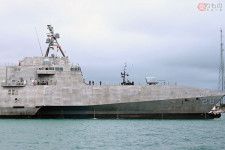 アメリカ海軍のインディペンデンス級沿海域戦闘艦の14番艦「サヴァンナ」（画像：アメリカ海軍）。
