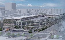 「桜木駐車場」に建設される複合施設のイメージ（画像：さいたま市）。