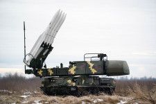 「ブクミサイルシステム（Buk-M1 SAM）」（画像：ウクライナ国防省）。