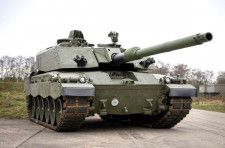 RBSLが公開した「チャレンジャー3」戦車の試作車（画像：RBSL）。