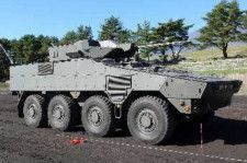 共通戦術装輪車の歩兵戦闘車型（画像：防衛省）。