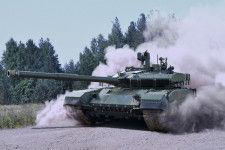 ロシアの最新戦車のひとつ「T-90M」（画像：ラルヴァゴンザヴォート）。