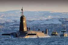 ヴァンガード級原子力潜水艦（画像：イギリス国防省）。