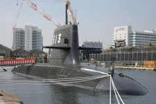 現時点で最新の潜水艦たいげい型（画像：海上自衛隊）。