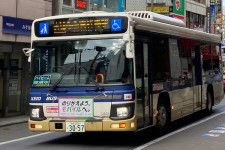 京王バス（乗りものニュース編集部撮影）。