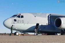 航空自衛隊入間基地に所在する第2輸送航空隊第402飛行隊のC-2輸送機（画像：航空自衛隊）