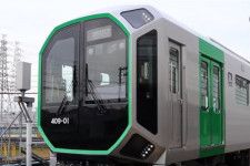 大阪メトロ中央線に導入される400系電車（Osaka Metro 公式チャンネルより）。