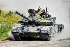 ロシア軍の最新主力戦車T-90M（画像：ロステック）。