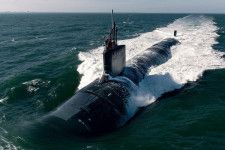 バージニア級原子力攻撃潜水艦の21番艦「USSモンタナ」（画像：アメリカ海軍）。