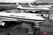 JALのボーイング747。画像は1970年代のもの（画像：JAL）。