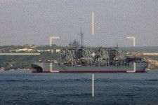 ロシア黒海艦隊の潜水艦救難艦「コムーナ」（画像：ウクライナ国防省）。