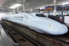 九州新幹線のN700系7000・8000番台（安藤昌季撮影）。